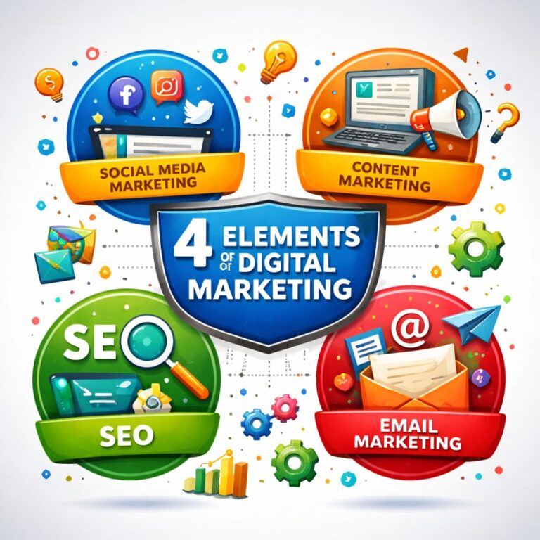 ארבעת היסודות של שיווק דיגיטלי שמייצר צמיחה אמיתית
